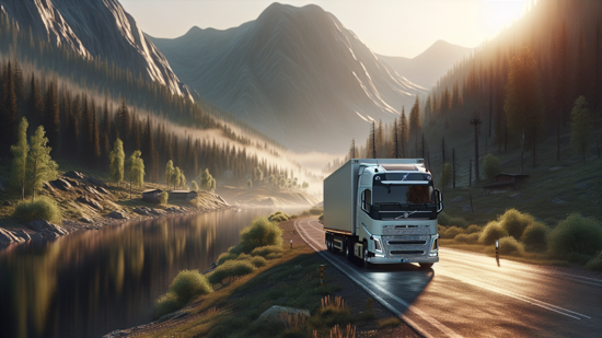 Фура Volvo